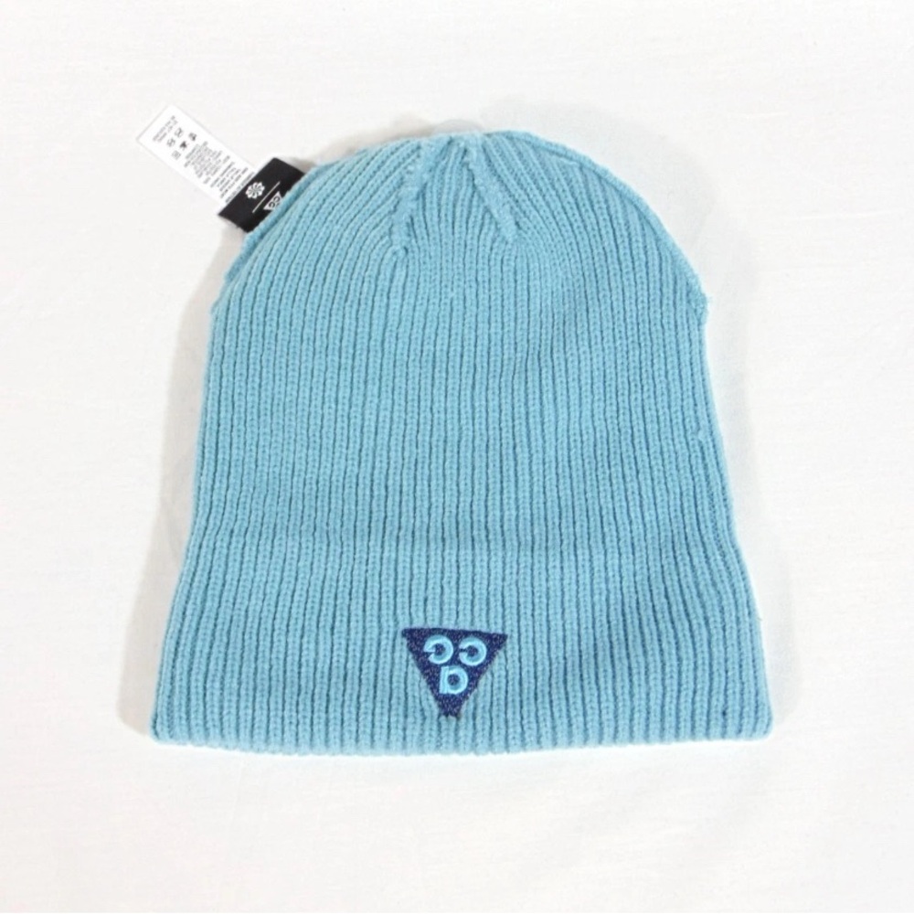 Nike ACG Terra Trail Youth Kids Beanie HJ4409-464 Denim Turquoise - Picture 3 of 6